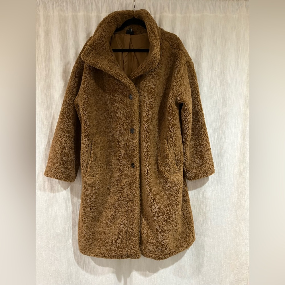 Long Sherpa jacket
